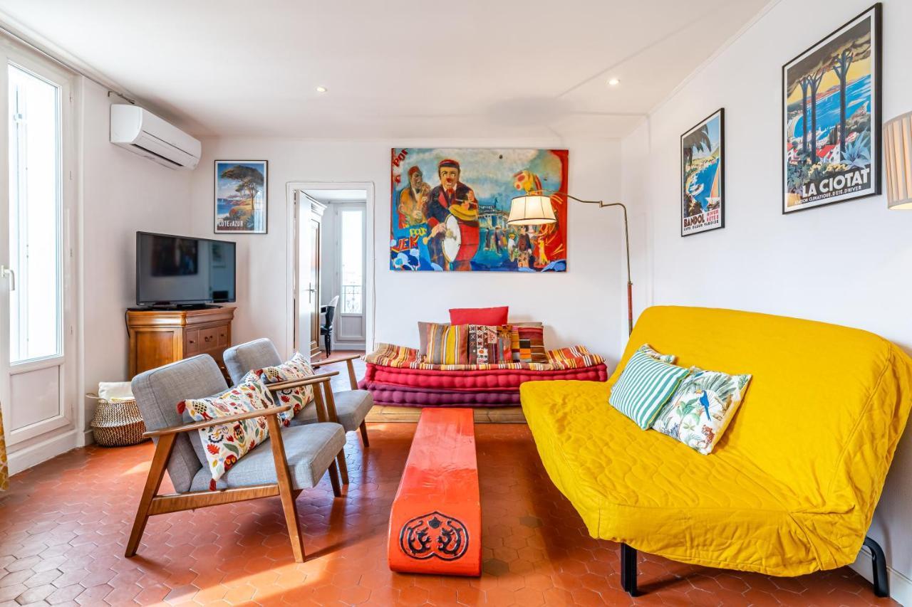 Balcon Filant, Vue 180, Store, Netflix, Clim ,Ascenseur, T2, Acces Avec Code Apartamento Marselha Exterior foto