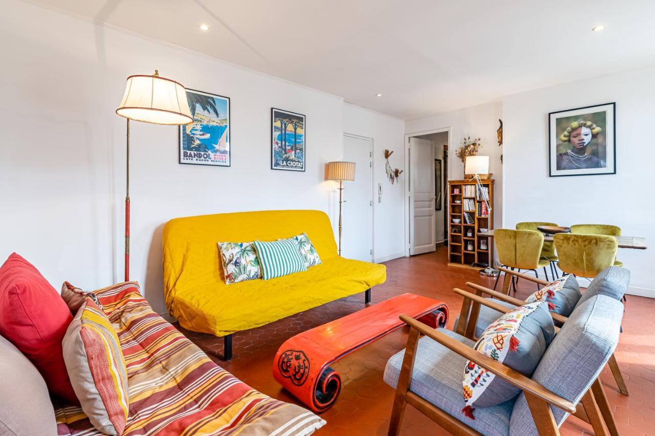 Balcon Filant, Vue 180, Store, Netflix, Clim ,Ascenseur, T2, Acces Avec Code Apartamento Marselha Exterior foto